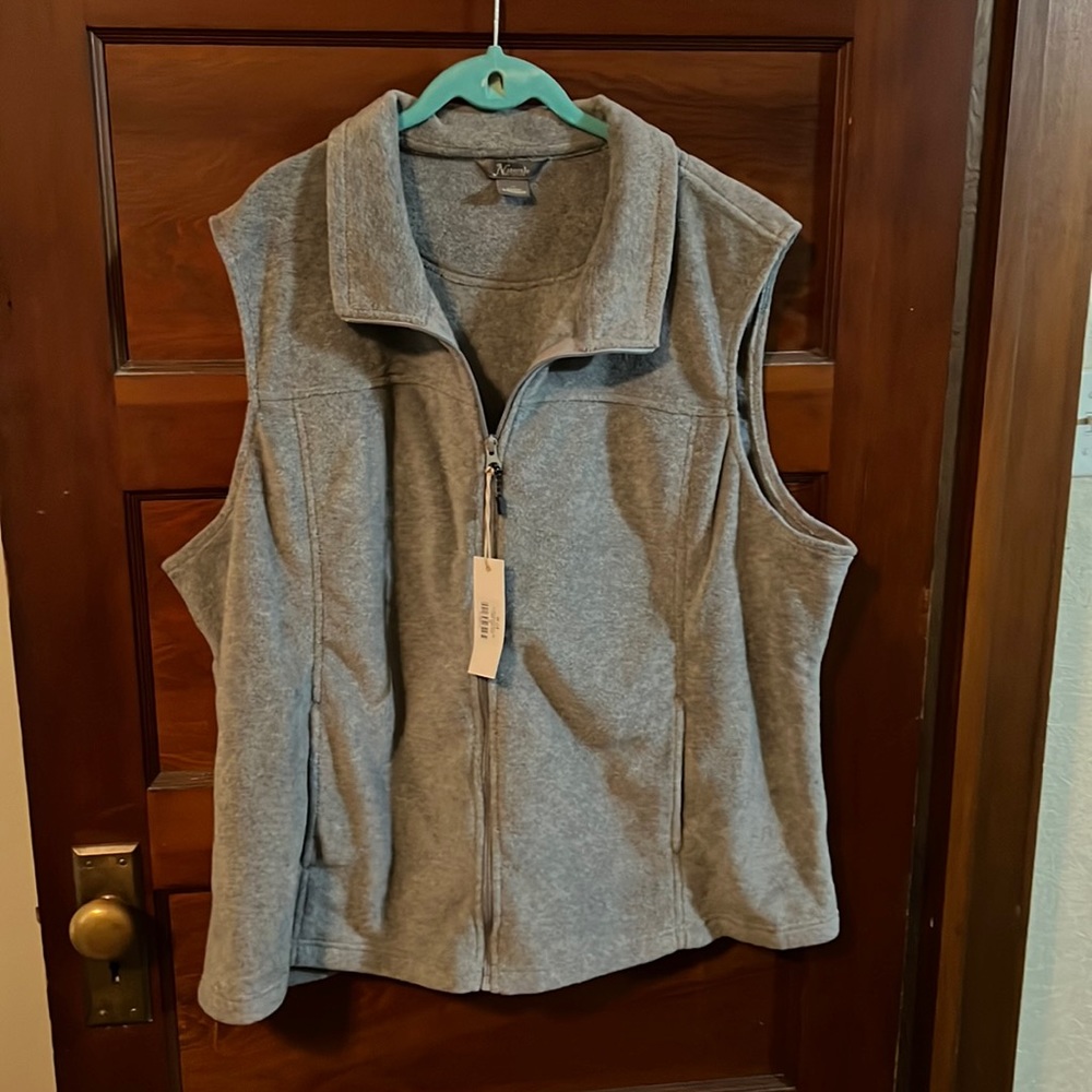 Fleece Vest 2x - Naturals
